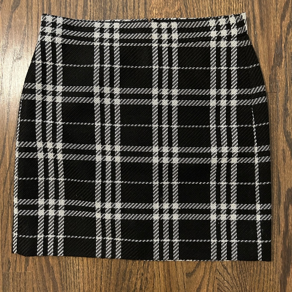 Jcrew Plaid Mini Skirt